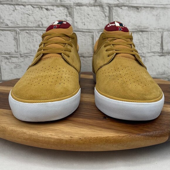 Lakai Fremont Vulc Skate Shoes Mens Sz. 11 DOWN TO DESTROY Chocolate Collab GOLD - Picture 5 of 11